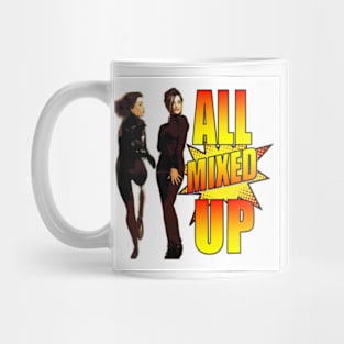 Pow Wow It's All Mixed Up Gayle & Gillian Blakeney (The Twins) Mug